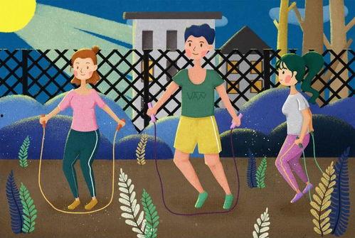 娱乐吃瓜酱跳绳,揭秘明星健身新潮流